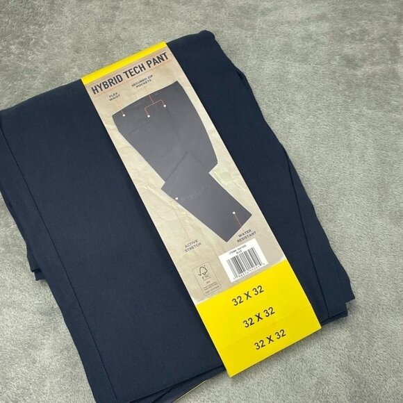 Weatherproof Vintage Hybrid Tech Pants Water Resistant 32X32 Navy 6816 - Picture 4 of 6